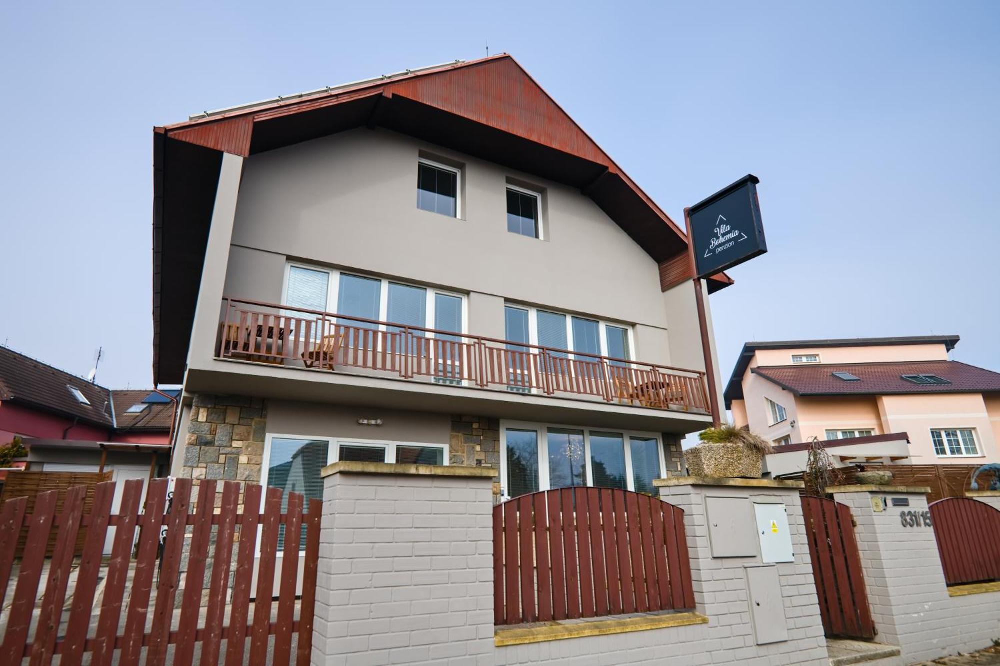 Wellness Vila Bohemia Prag Exteriör bild